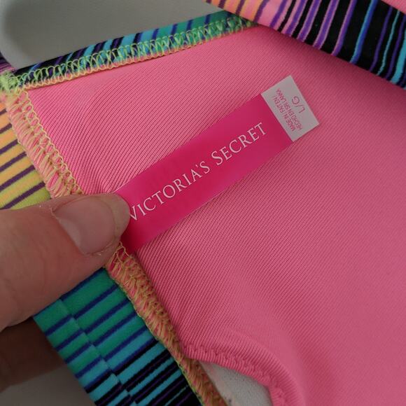 Victoria's Secret Push Up Bikini Halter Top Y2K L - Picture 6 of 8